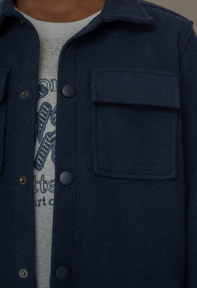 2-14 Yaş Erkek Çocuk Ceket Pantolon Takımı Çıtçıtlı Kargo Cepli